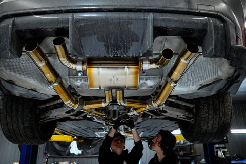 Ultimate M4 Performance: Professional Cat-Back Exhaust & Valve Controller Installation