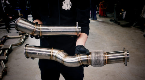 G8X SS Catless Downpipes - Ghost Autosport